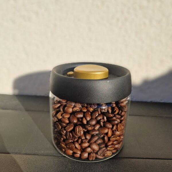 Bocal hermétique avec extraction d'air 500ml café Amélie-les-Bains