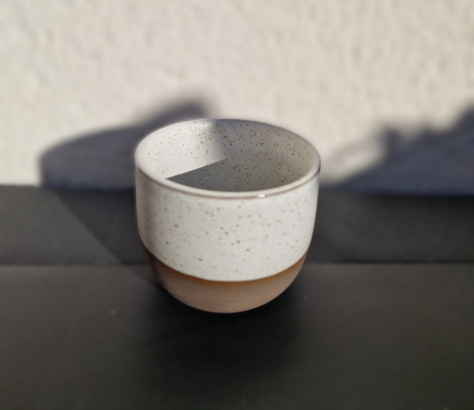 Tasse en céramique blanche 150ml café Amélie-les-Bains